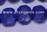 CNG6315 15.5 inches 13*18mm - 15*20mm faceted freeform lapis lazuli beads