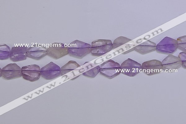 CNG6326 15.5 inches 14*18mm - 16*22mm freeform amethyst beads