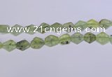 CNG6330 14*18mm - 16*22mm freeform green rutilated quartz beads