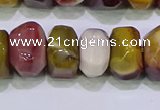 CNG6384 15.5 inches 6*14mm - 8*14mm nuggets mookaite beads