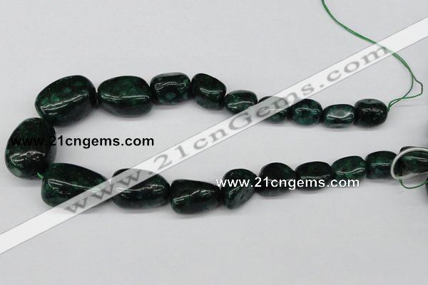 CNG64 15.5 inches 10*14mm - 20*30mm nuggets dyed gemstone beads