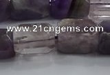 CNG6404 15.5 inches 15*20mm faceted nuggets amethyst beads