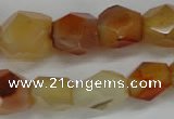 CNG680 15.5 inches 10*14mm - 13*18mm faceted nuggets agate beads