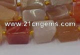 CNG6824 15.5 inches 5*8mm - 8*12mm nuggets sunstone beads