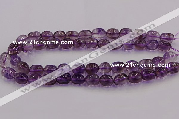 CNG6854 15.5 inches 12*16mm - 13*18mm nuggets amethyst beads