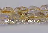 CNG6856 15.5 inches 8*12mm - 10*14mm nuggets citrine beads