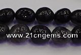 CNG6868 8*12mm - 10*14mm nuggets black rutilated quartz beads