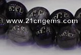 CNG6869 12*16mm - 13*18mm nuggets black rutilated quartz beads