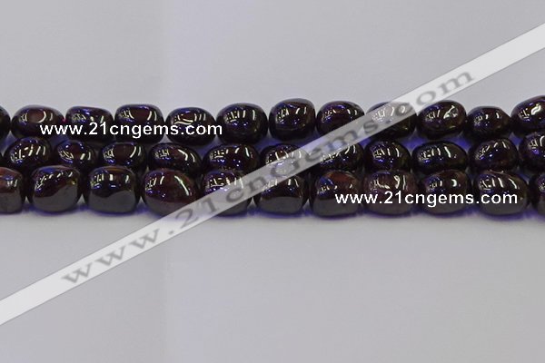 CNG6875 15.5 inches 12*16mm - 13*18mm nuggets garnet beads