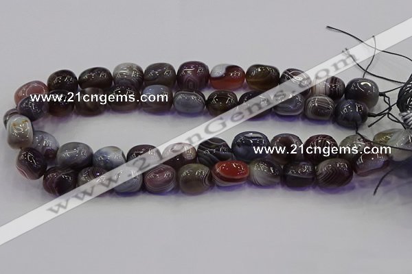 CNG6884 15.5 inches 12*16mm - 13*18mm nuggets botswana agate beads