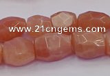 CNG6902 15.5 inches 12*16mm - 13*18mm faceted nuggets moonstone beads