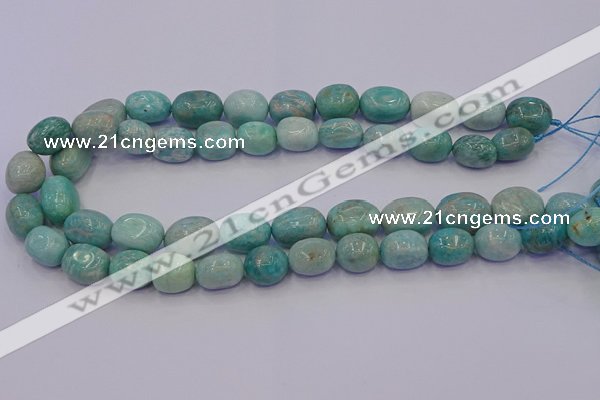 CNG6909 15.5 inches 12*16mm - 13*18mm nuggets amazonite beads