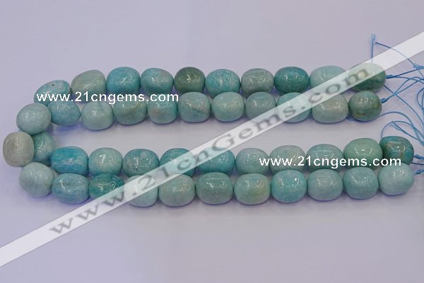 CNG6910 15.5 inches 13*18mm - 15*20mm nuggets amazonite beads