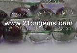 CNG6911 15.5 inches 8*12mm - 10*14mm nuggets green phantom quartz beads