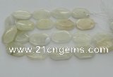 CNG6927 20*30mm - 35*45mm faceted freeform white moonstone beads