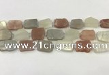 CNG6944 15.5 inches 13*18mm - 20*22mm freeform mixed moonstone beads