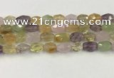 CNG6960 9*12mm - 12*16mm faceted nuggets mixed quartz beads