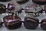 CNG698 15.5 inches 13*18mm - 15*16mm freeform artistic jasper beads