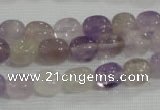 CNG700 15.5 inches 8*10mm nuggets amethyst beads wholesale