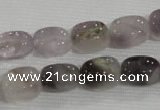 CNG706 15.5 inches 10*14mm nuggets amethyst beads wholesale