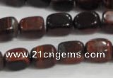 CNG711 15.5 inches 10*14mm nuggets red tiger eye beads wholesale