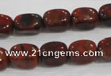 CNG719 15.5 inches 10*14mm nuggets brecciated jasper beads wholesale