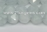 CNG7261 15.5 inches 8mm faceted nuggets aquamarine beads