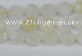 CNG7285 15.5 inches 6mm faceted nuggets white moonstone beads