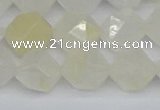 CNG7288 15.5 inches 12mm faceted nuggets white moonstone beads