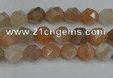 CNG7290 15.5 inches 6mm faceted nuggets moonstone beads