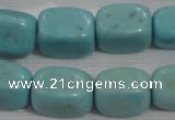 CNG730 15.5 inches 15*18mm nuggets synthetic turquoise beads wholesale