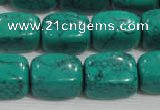 CNG731 15.5 inches 15*18mm nuggets synthetic turquoise beads wholesale