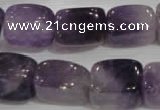 CNG733 15.5 inches 13*18mm nuggets amethyst beads wholesale