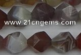 CNG7348 15.5 inches 12mm faceted nuggets botswana agate beads