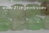 CNG736 15.5 inches 13*18mm nuggets fluorite beads wholesale