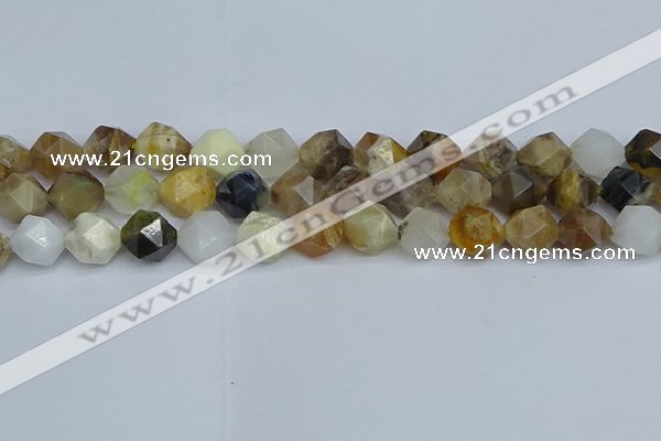 CNG7373 15.5 inches 12mm faceted nuggets mixed opal beads