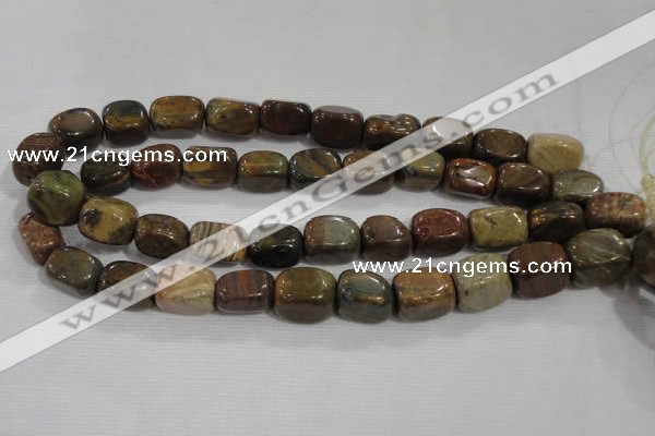 CNG745 15.5 inches 15*18mm nuggets tree agate beads wholesale