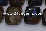 CNG7482 15.5 inches 18*25mm - 20*28mm faceted freeform pietersite beads