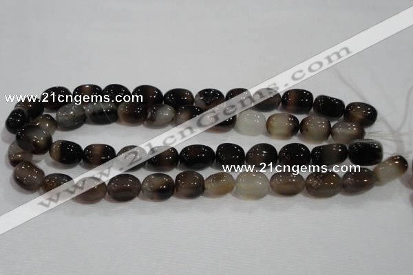 CNG752 15.5 inches 13*16mm nuggets agate beads wholesale