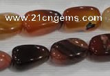 CNG753 15.5 inches 14*20mm nuggets agate beads wholesale