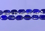 CNG7534 15.5 inches 18*25mm - 25*35mm faceted freeform lapis lazuli beads