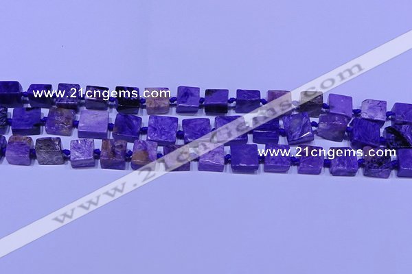 CNG7547 15.5 inches 12*14mm - 14*15mm freeform charoite beads