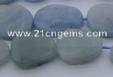 CNG7574 15.5 inches 10*14mm - 13*18mm freeform aquamarine beads