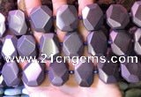 CNG7583 15.5 inches 15*20mm - 18*25mm faceted freeform hematite beads