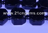 CNG7606 15.5 inches 12*14mm - 15*16mm freeform black tourmaline beads