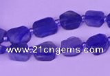 CNG7612 15.5 inches 8*9mm - 10*12mm freeform kyanite beads