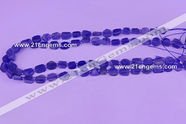 CNG7612 15.5 inches 8*9mm - 10*12mm freeform kyanite beads