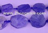 CNG7613 15.5 inches 12*12mm - 15*16mm freeform kyanite beads