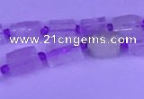 CNG7633 15.5 inches 5*7mm - 8*10mm nuggets kunzite beads