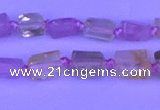 CNG7634 15.5 inches 5*7mm - 8*10mm nuggets mixed quartz beads